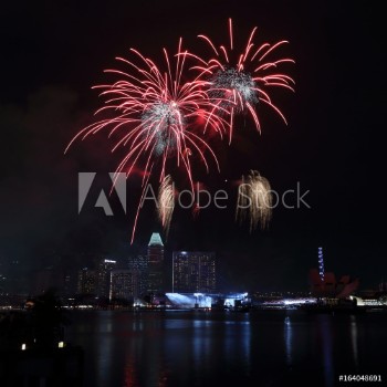 Bild på Singapore Fireworks 2017 2